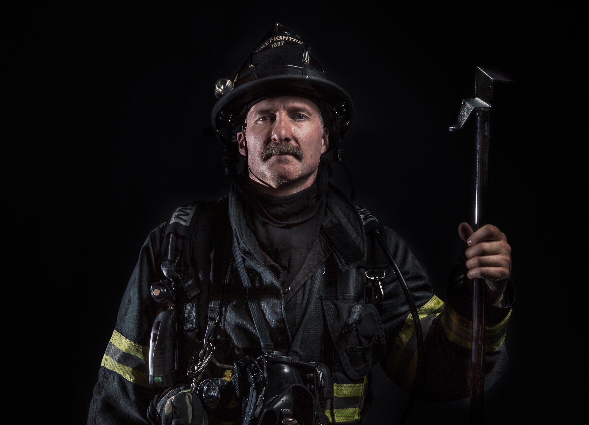 American Heroes/ Fire Fighters/Industry/Portraits